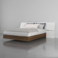 thumbnail image 2 of Dawn 2 Piece Queen Size Bedroom Set, Walnut and White, 2 of 2