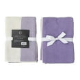 thumbnail image 1 of 3 Pack Dual Waffle Kitchen Towel Set (Lavender), 1 of 1