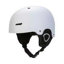 yotijay Ski Helmet Snow Helmet Skateboarding Helmet Adjustable Skiing Accessories Sports White L