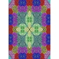 thumbnail image 1 of Ahgly Company Machine Washable Indoor Rectangle Transitional Dark Sea Green Area Rugs, 6' x 9', 1 of 7