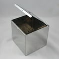 thumbnail image 4 of CIMAXIC 1Pc Roll Tissue Box Holder for Living Room Kitchen Dining Room Bathroom Office Silver Square, 4 of 8