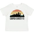 thumbnail image 3 of Inktastic Corpus Christi Texas Skyline Retro Boys or Girls Toddler T-Shirt, 3 of 5