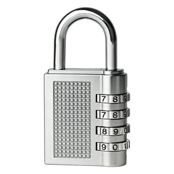 Combination Lock 4 Digit Combination Padlock Outdoor School Lock Gym Locks Faucet Hardware Setfaucet Accessories Kitchen Faucet Parts Bathroom Faucet Parts Plumbing Fixtures Tap Hardware Replacement