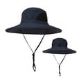 thumbnail image 4 of Esquirla 3 Pieces Men's Sun Hat Summer Protection Bucket Hat Foldable Adjustable, 4 of 8