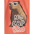 thumbnail image 2 of The Children's Place Boys Short Sleeve Capybara Snug Fit Cotton PJs, Sizes 4-16, 2 of 4