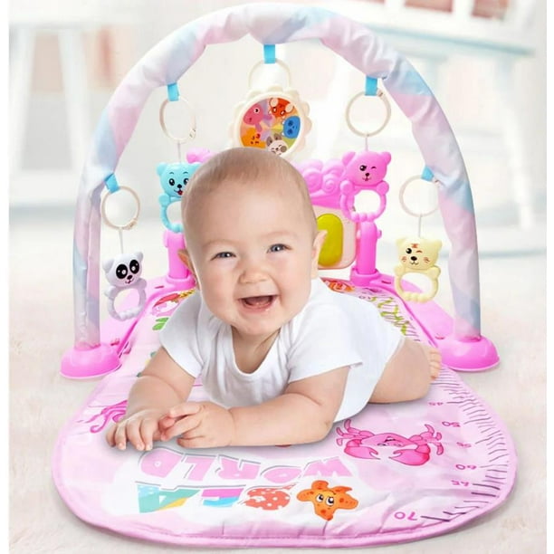 Yifecial Baby Play Mat for Infant Baby Gym Musical Playmat Newborn Kick and Play Piano Gym