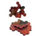 thumbnail image 5 of 1pc Hexagon Wooden Jigsaw Puzzle Honeycomb Style Brain Teaser Educational Kids Toy, 5 of 5