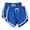 Blue, variant on 2 PC Athletic Shorts for Women Color Block Elastic Waist Loungwear Dolphin Shorts for Gym Workout Running Jogging Gray-Gray S