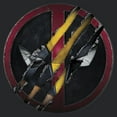 thumbnail image 2 of Women's Marvel: Deadpool & Wolverine Claw Symbol Racerback Tank Top, 2 of 4