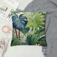 thumbnail image 2 of PRATYUS  Pillow Cover Tropical Palm Leaves Throw Pillow Case Cushion Cover Pillowcase for Sofa Home Bed Decorative 12x12in, 2 of 5