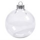 thumbnail image 1 of Bola Redonda De Plástico Transparente Adornos Navideños 3 "8cm 3 inch8 cm Sunnimix decoraciones navideñas modernas, 1 of 8