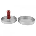 thumbnail image 1 of Ustensiles de cuisine ronds en alliage d'aluminium anti-adhésif pour hamburger et viande, accessoire de cuisine, 1 of 14