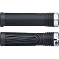 Race Face Chester Lock-On Grips, 34mm, Black/Silver