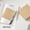 A, variant on 400 Sheets Blank Sticky Notes Brick Cube, Thick White Paper Memo Block with Removable Adhesive, Desk Planner Note Pad