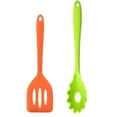 thumbnail image 1 of Utensilios de cocina antiadherentes del silicón de 2 piezas, artilugios de cocina, sistema resistente al calor, 1 of 5