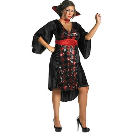 Vampire Vixen Adult Halloween Costume - Walmart.com
