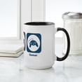 thumbnail image 4 of CafePress - Eat Sleep Gamer Large Mug - 15 oz Ceramic Large White Novelty Mug, 4 of 4