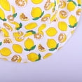 thumbnail image 5 of Odeerbi Hawaii Beach Hats for Boys Girls Bucket Hats for Sun Protection Fishermen Hat Summer Kids Colorful Fruit Print Hat With Hat Rope Yellow, 5 of 6