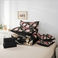 thumbnail image 5 of Feelyou Rustic Farmhouse Floral Bedding Comforter Set 7pcs, Retro French Style Queen Bedding Sets, Romantic Garden Flower Reversible Queen Sheet Sets, Microfiber Bedroom Decor, 5 of 7
