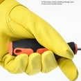thumbnail image 3 of 1Pc Garden Glove Wear Resistant Puncture Proof Breathable Elbow Length Full Coverage Labor Long Elbow Glove Yellow S, 3 of 8