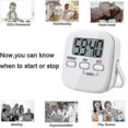 thumbnail image 3 of Digital Kitchen Timer For Cooking, Multi-function Electronic Timer-white, 3 of 4