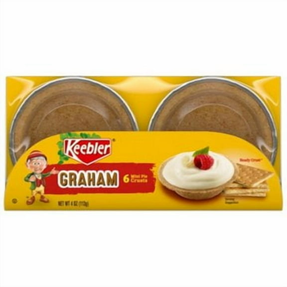 Keebler Mini Graham Cracker Pie Crusts, 6 ct