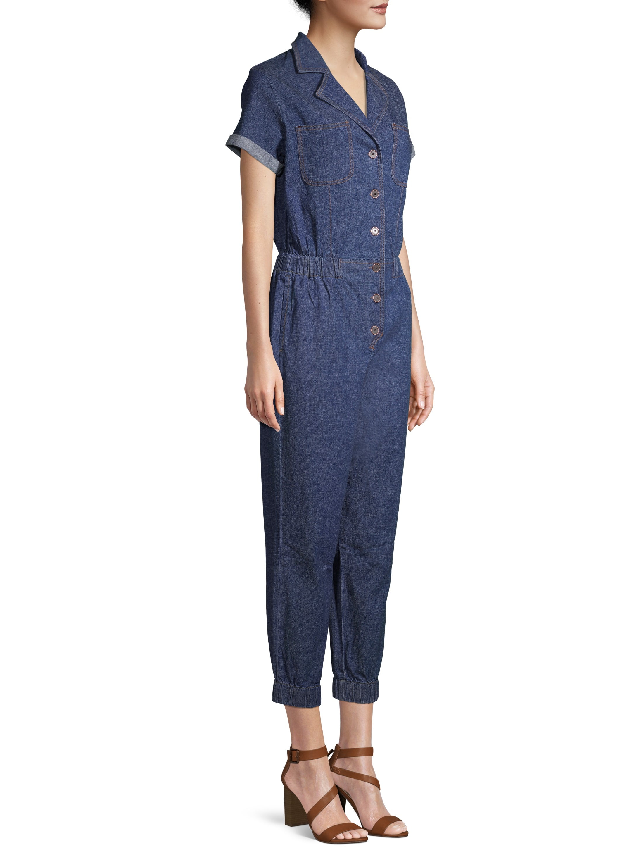 chambray boiler suit