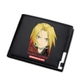 thumbnail image 1 of Cartera Fullmetals Alchemists con personajes de anime, delgada y plegable, de poliuretano, 1 of 1