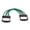 Green, variant on Gieenan 5 Tube Chest Expander Muscle Pull Exerciser Chest Arm Chest Expander Adjustable