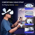 thumbnail image 4 of GAEKOL VR 180° adjustable headband for PSVR2 glasses accessories, VR non-slip headband, 4 of 14