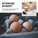 thumbnail image 2 of Durable Hierro Arte Fruta Cesta Cocina Fruta Almacenamiento Cesta Cesta de Almacenamiento Almacenamiento, 2 of 5