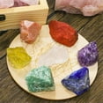 thumbnail image 5 of Topboutique Chakra Natural Healing Crystal Bulk Rough Stones Assorted Crystals Quartz Crystals Reiki Gemstones for Fountain Rocks Meditation Wire Wrapping Reiki Healing 0.44 lb(200g),0.8-1.2''(2-3cm), 5 of 6