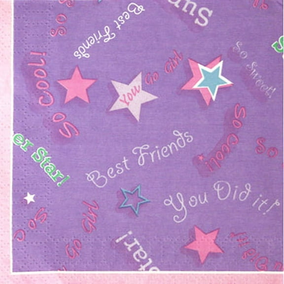 Cheerleading Small Napkins (16ct)