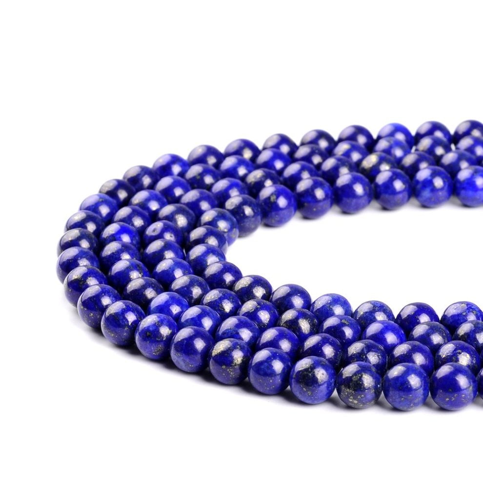 Handmade Natural Gemstone Round Beads Stretch Bracelet 4mm 6mm 8mm 10mm 