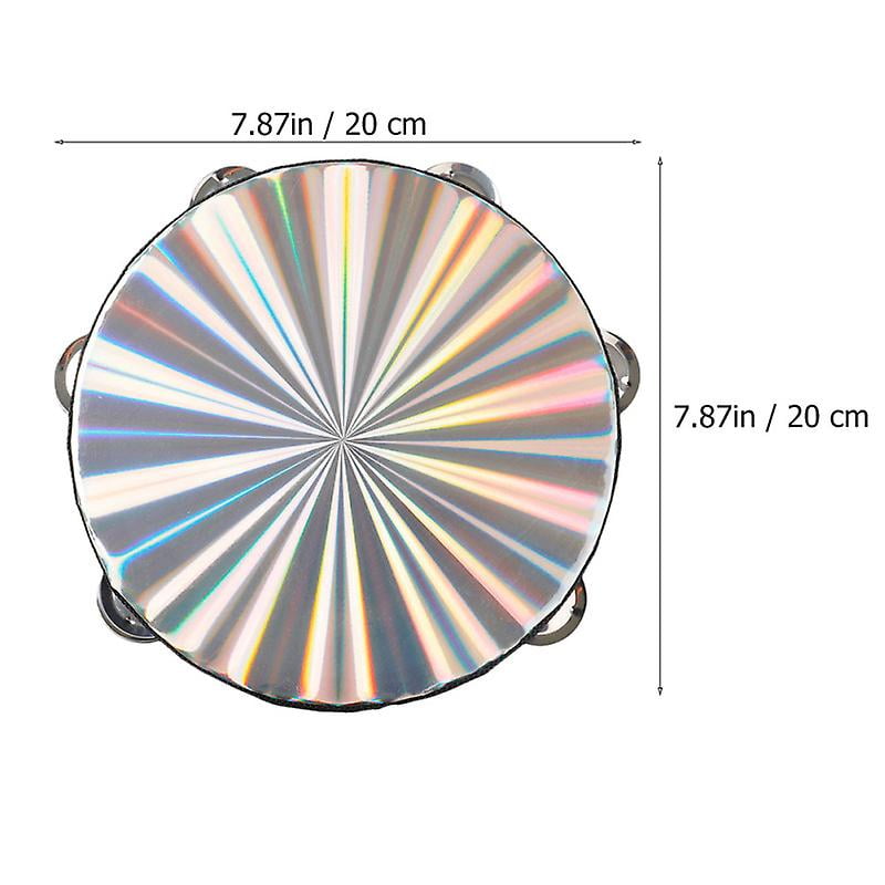 1pcs Double Side Tambourine