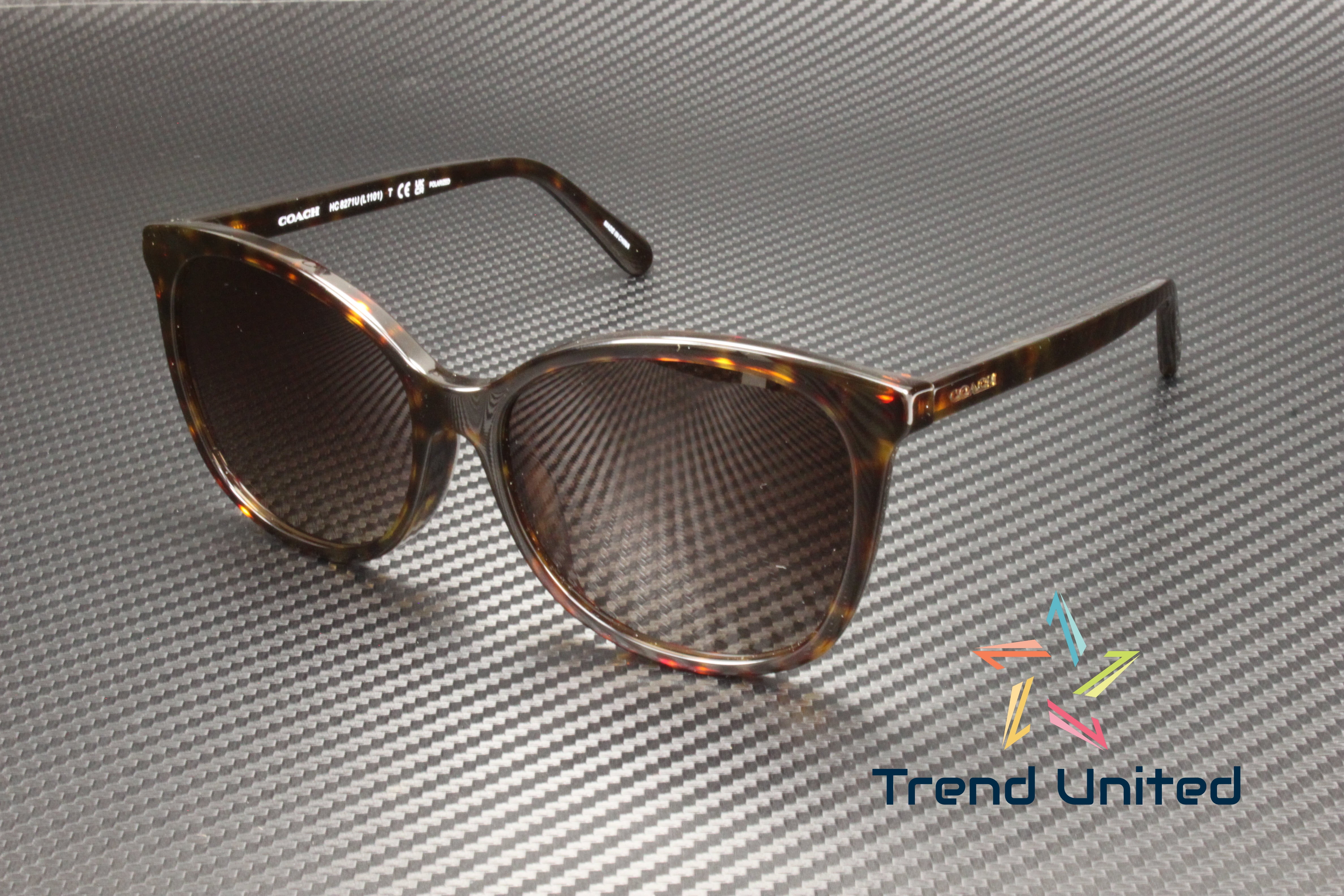 COACH HC7101B-933113-53 Rose Gold Trans Pink Grad 53 mm Women\'s Sunglasses NEW 0HC7101B__933113_000A.png main image 3
