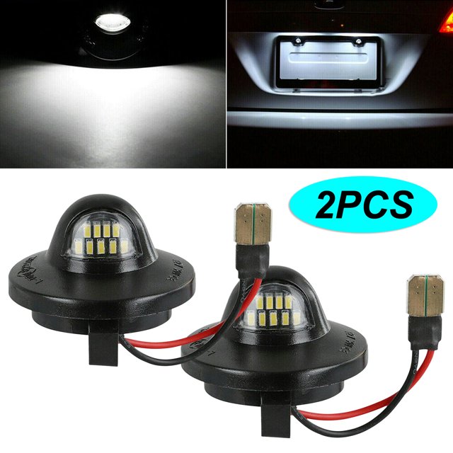 2Pcs Ln670-A 2 Lumières de Plaque d'Immatriculation LED F150 9LED