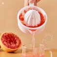 thumbnail image 3 of Home Hand Juicer With Pouring Spout Lemon Squeezer Kitchen Durable Manual Party, 3 of 4