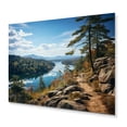 thumbnail image 2 of Designart "Adirondack Mountains in New York, USA VII" USA Metal Wall Decor, 2 of 5