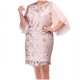 thumbnail image 2 of Karight Plus Size Summer Dresses for Women Wedding Guest Party Dress Oversized Lace Floral Slim Fit Elegant, 2 of 8