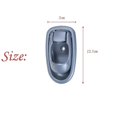 thumbnail image 3 of HILON interior door handle compatible with Kia Spectra 2002 2003 2004 (Cerato) OEM: RH:0K2N1-58330A96 LH:0K2N1-59330A96, 3 of 4