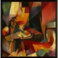 thumbnail image 2 of Stanton Macdonald-Wright 12x12 Gold Ornate Wood Frame and Double Matted Museum Art Print Titled - Synchromy No. 3 (1917), 2 of 4