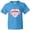 Pacific Blue, variant on Inktastic Paris Oo-la-la with Eiffel Tower and Flowers in Pink Heart Youth T-Shirt