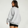 thumbnail image 3 of SUNBS Oversized Sweatshirts for Women Crewneck Y2k Hoodies Sweaters Casual Tops Comfy Fall Fashion Pullover Outfits Winter Clothes, 3 of 8