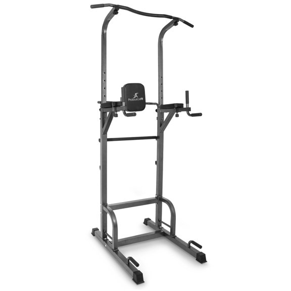 ProsourceFit Power Tower with Pull Up Bar and Dip Station for Home Gym