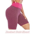 thumbnail image 2 of LELINTA Women's Ruched Butt Lifting Short High Waist Yoga Pants Textured Tummy Control Workout Leggings Stretchy Booty Tights Hot Pants, 2 of 5