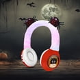thumbnail image 5 of Bluetooth Headphones for Kids, Halloween Fluffy Spider Wireless Headphones, Volume Reduced Kids Foldable Earphones for School, Home, or Travel, 5 of 5