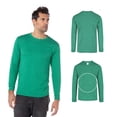 thumbnail image 3 of Playera Manga Larga Yazbek Doble Extra Grande Color Royal, 3 of 3