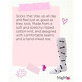 thumbnail image 7 of MeMoi  Glitzy Sunglasses Knee-High Socks - Girls - Female, 6, White, 7 of 7