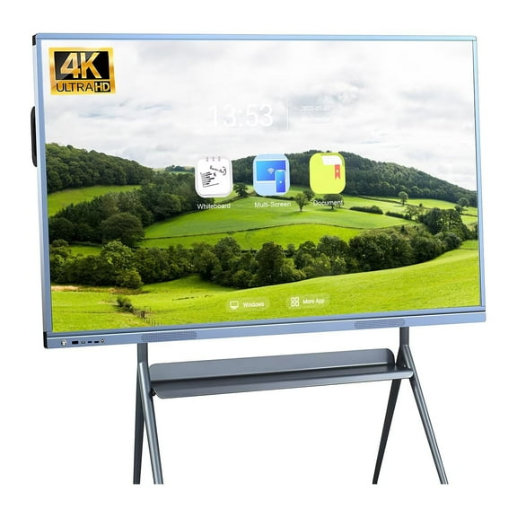 JYXCN Smart Board, 55''Touch Screen All-in-One Electronic Interactive Whiteboard with Dual System for Education & Conferences​